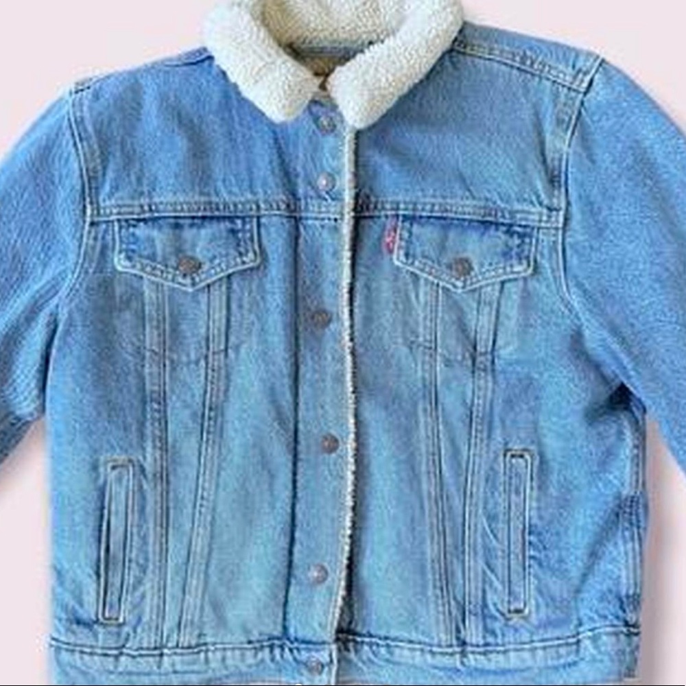 Levi Sherpa Denim Jacket